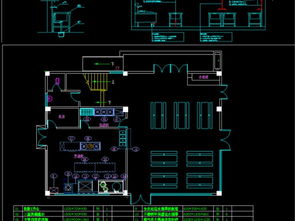 工厂公司餐厅厨房CAD图纸资源全览 从平面设计到施工图库